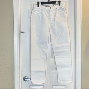 Everlane The 90s Cheeky Jean High Rise White Size 27